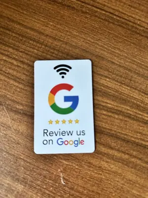 Image de Sticker NFC Programmable - Google Reviews & Accès Contrôlé
