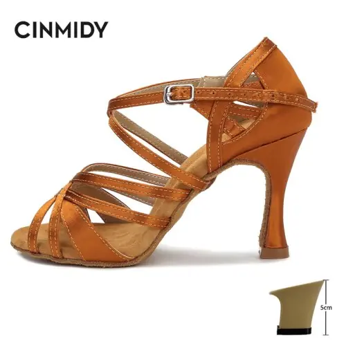 Image de Chaussures de Danse Latine Femme - Talon 7.5 cm