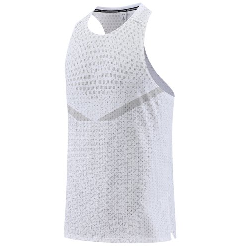 Imagen de Chaleco de gimnasio de malla transpirable para hombre, camiseta interior fresca de viaje para playa,...
