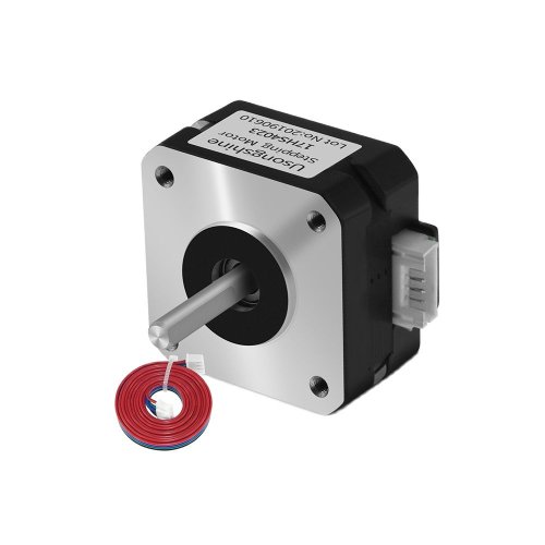 Imagen de Motor Paso a Paso NEMA17 USONGSHINE 17HS4023, 42BGYH, 4 Conductores, 1.0A, 13N·cm – Ideal para Impresoras 3D, Máquinas CNC y Grabadoras Láser