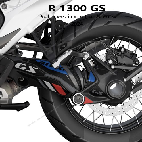 Immagine di Kit Protezione Forcellone 3D in Resina Epossidica per BMW GS 1300 R