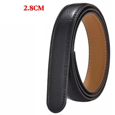 Image de Ceinture PU Sans Boucle - Élégante & Pratique