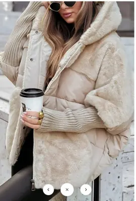 Image de Parka Hiver Femme Épais & Chaud - Capuche & Fermeture Éclair