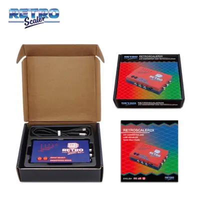 Image de Convertisseur AV vers HDMI RetroScaler 2X - Pour Consoles Rétro