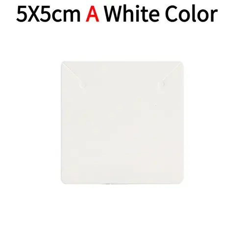 5x5cm A tipo blanco