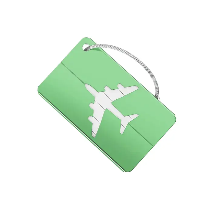 Image de Étiquette de Bagage en Aluminium - Anti-Perte & Pratique