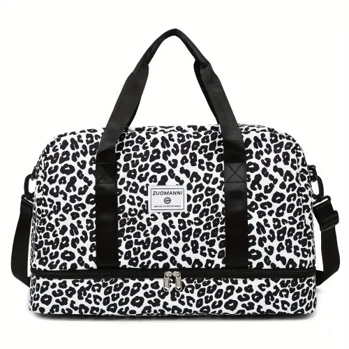 Leopard Print Black