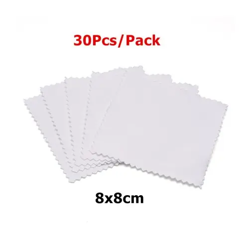 8x8cm 30Pcs biały