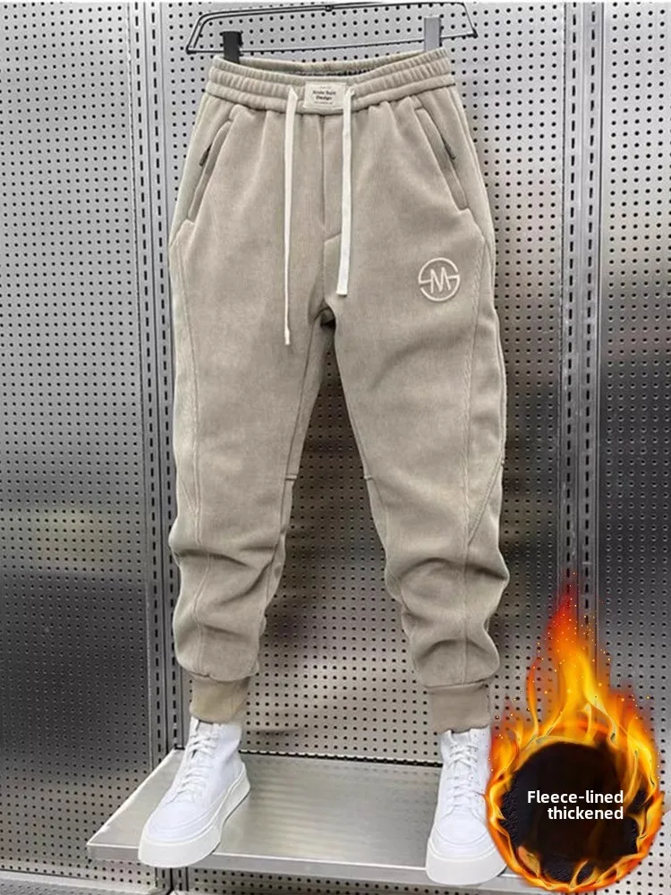 Imagen de Pantalones Deportivos Hombre con Forro Polar - Estilo Moderno y Cómodo