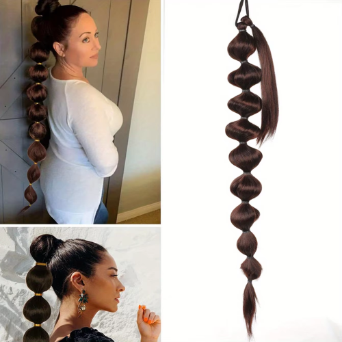 Image de Queue de cheval synthétique afro volumineuse