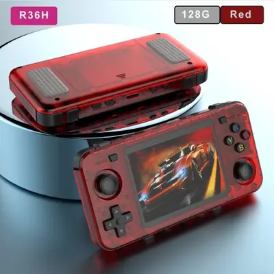 Image de Console Portable Rétro Boyhom R36H - 3.5'' IPS, 64Go, 10000 Jeux