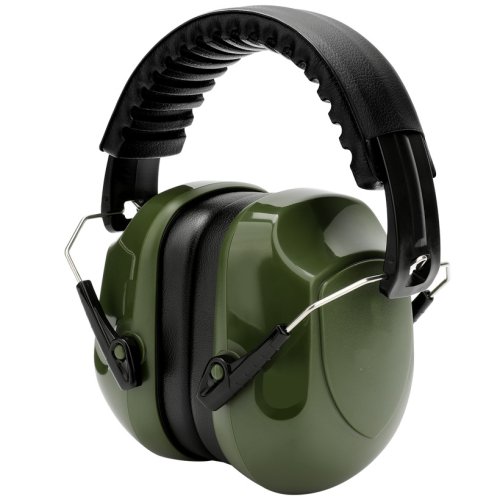 Imagen de Orejeras de cabeza antiruido ajustables de Color, Protector de oídos de SNR-34dB para trabajo, estudio, tiro, trabajo de madera, protección auditiva