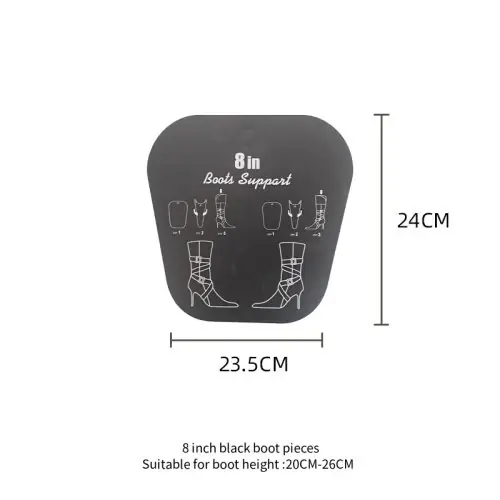 8in nero-2Pcs