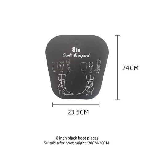 8in czarny-2Pcs