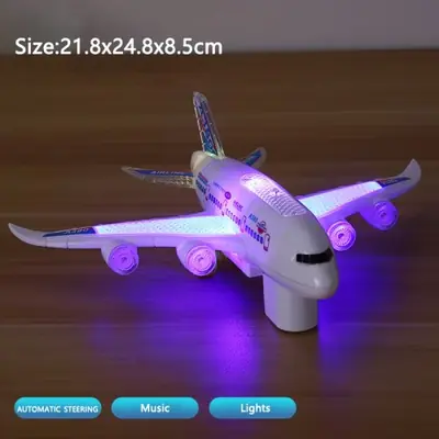 Image de Avion Jouet Électrique avec Lumière et Musique - Pilotage Automatique