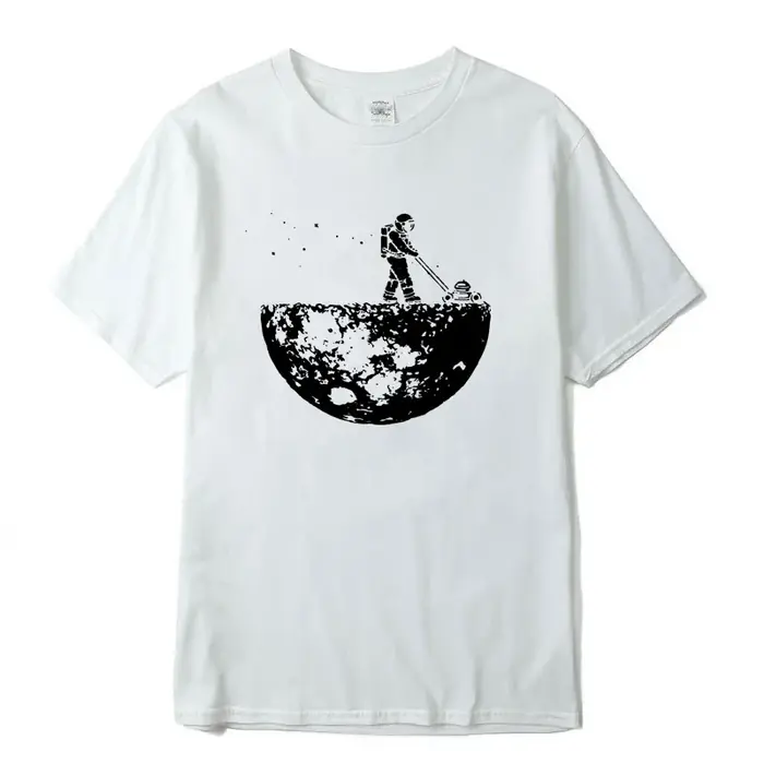 Image de T-Shirt Homme Humour Lunaire - 100% Coton