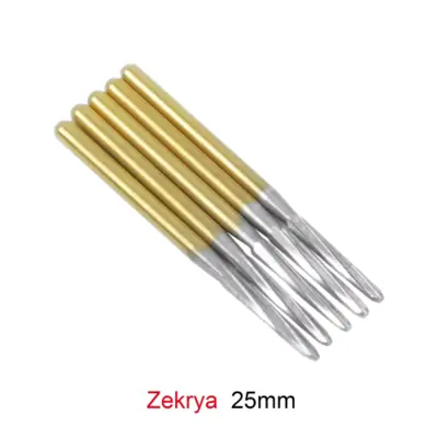 Image de Fraises Dentaires Endodontiques en Carbure de Tungstène - Pack de 5