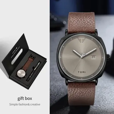 Image de Montre Homme Luxe - Cadeau Élégant & Pratique