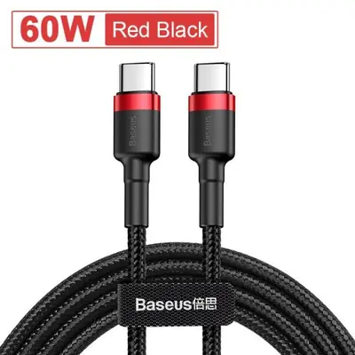 Image de Câble USB-C 100W Rapide Baseus pour iPhone, MacBook, Xiaomi, Samsung