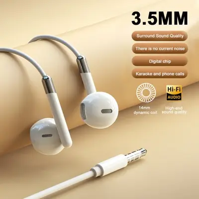 Image de Écouteurs Filaires USB-C HIFI Stéréo pour Smartphone