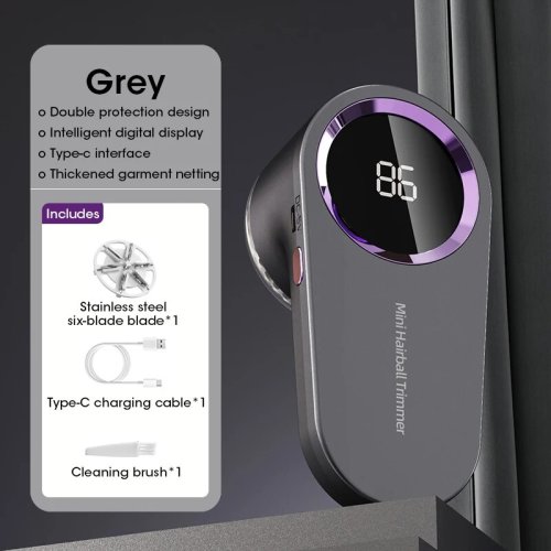 Image de Rasoir à Peluches Électrique USB - Nettoyage Rapide et Précis