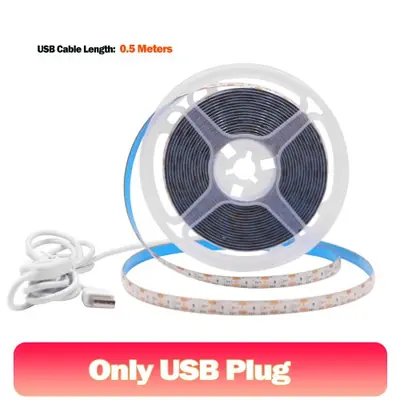 Image de Ruban LED USB Étanche - Lumière Ambiance Blanc Bleu Chaud