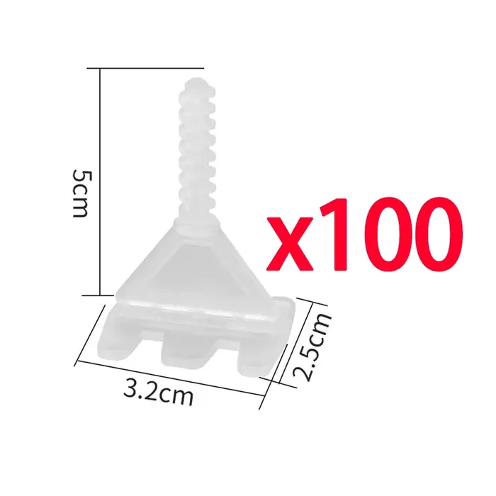 Image de Kit de Nivellement de Carreaux en Spirale - Pose Facile & Précise