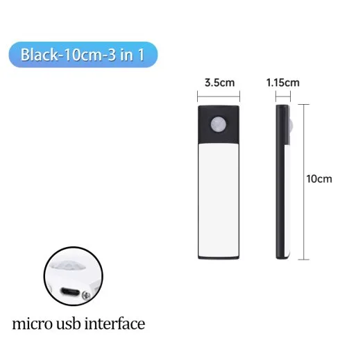 Schwarz-10cm