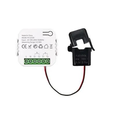Image de Compteur d'Énergie WiFi Tuya Smart Life - Surveillance en Temps Réel