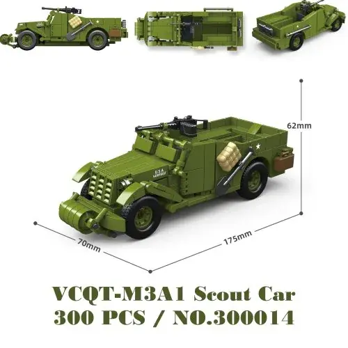 VCQT-M3A1 scout voiture