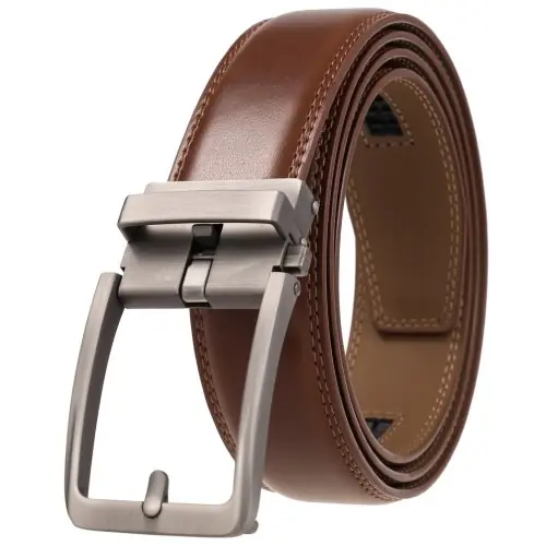 Image de Ceinture Homme Cuir Véritable - Boucle Automatique Luxe