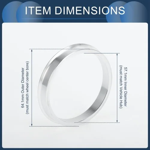 57.1mm ID 64.1mm OD