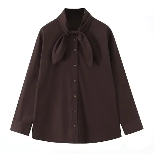 Image de Chemise Femme Élégante Automne 2025 - Style Chic & Confortable