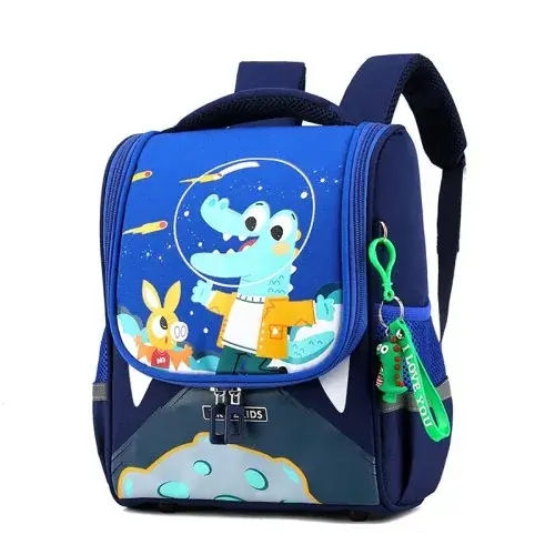 Dinosaure bleu marine