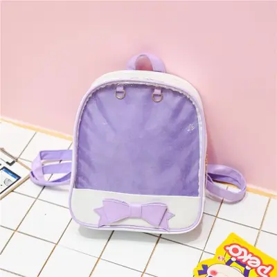 Image de Sac à Dos Kawaii Transparent Harajuku