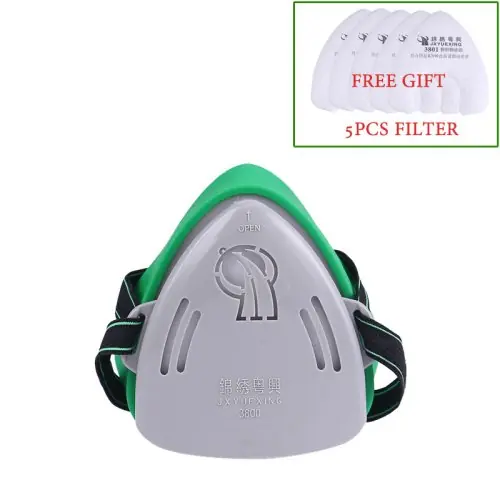 Image de Masque Anti-Poussière Respirateur - Protection Faciale pour Bricolage & Travail