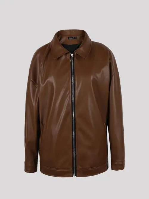 Image de Veste en Cuir Homme - Style Luxe & Décontracté