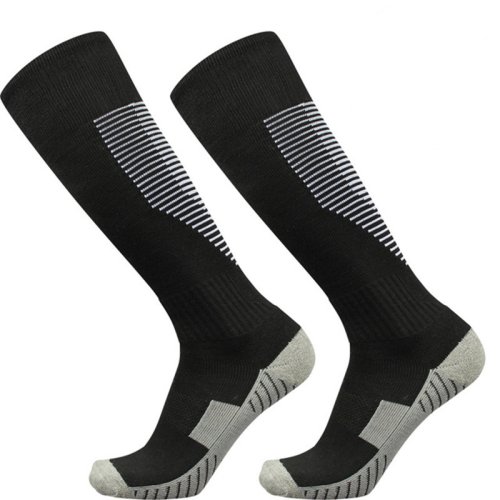 Bild von Thermische Winter-Socken aus Baumwolle – Warmhaltende, Verdickte Langsocken für Herren zum Radfahren, Fußball und Outdoor-Sport