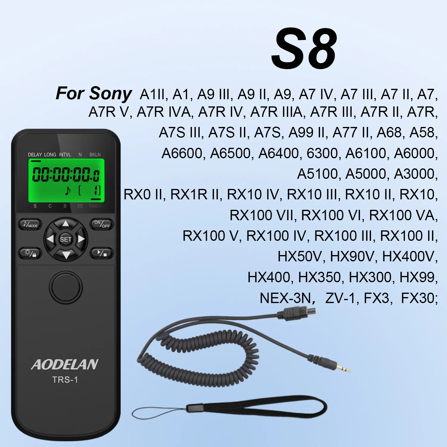 S8 for sony