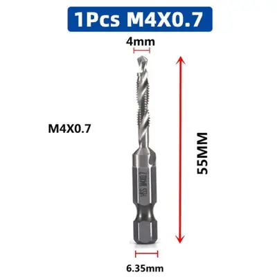 Tarauds HSS Plaqué Titane - Filetage Métrique M3 à M10