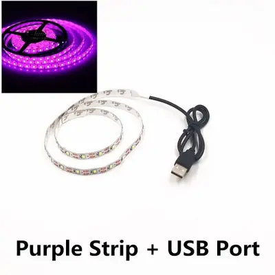 Image de Veilleuse LED USB - Bande Lumineuse Flexible pour TV, PC & Ordinateur Portable