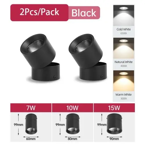 2PCS noir dody