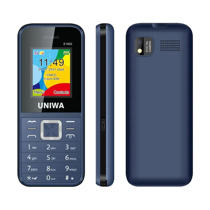 Image de Téléphone Portable pour Personnes Âgées - Écran 1.77" et Double SIM