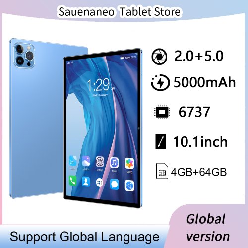 Bild von Android-Tablet 10,1 Zoll – Leistungsstark & Mobil mit 4 GB RAM und 64 GB Speicher