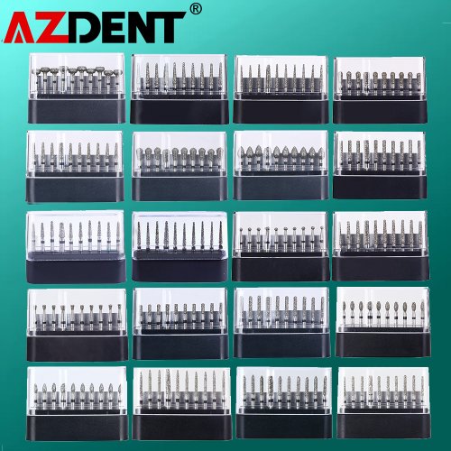 Bild von Dental Diamantbohrer Set – Präzise Zahnpolitur & Bohrwerkzeuge