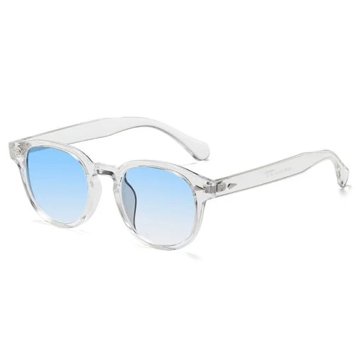 Azul transparente