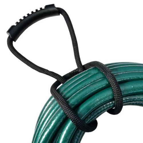 Immagine di Cinghia Portatile per Oggetti Pesanti in Nylon Resistente - Cinghia di Stoccaggio con Maniglia per Carichi Pesanti, Tubi dell'Acqua, Cavi e Organizzazione Archiviazione