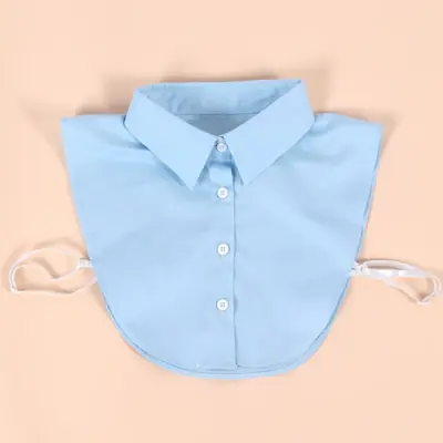 Image de Faux Col Détachable en Coton - Style Vintage & Dentelle