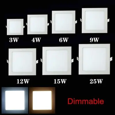 Image de Downlight LED Carré Variable 3W-25W - Éclairage Intérieur Moderne