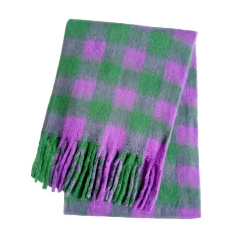 Image de Écharpe Cachemire Femme - Châle Pashmina Hiver 2025